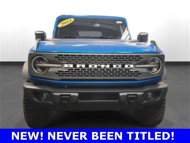 new 2023 Ford Bronco car, priced at $58,980