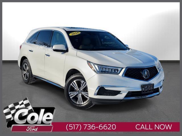 used 2018 Acura MDX car, priced at $21,998