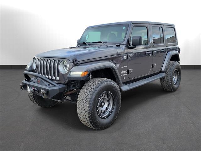 used 2018 Jeep Wrangler Unlimited car, priced at $23,999