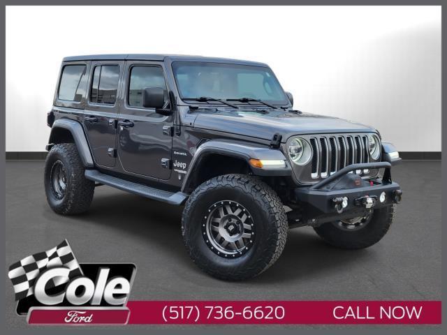 used 2018 Jeep Wrangler Unlimited car, priced at $23,999