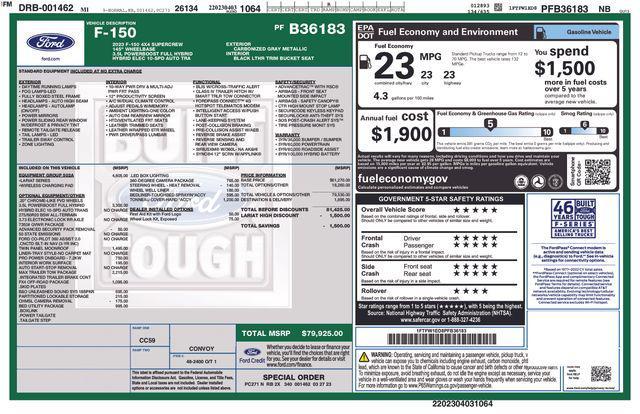 used 2023 Ford F-150 car, priced at $41,999