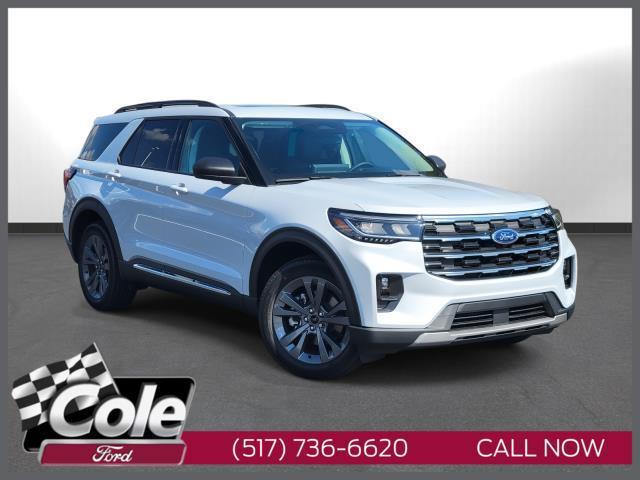 new 2025 Ford Explorer car, priced at $47,376
