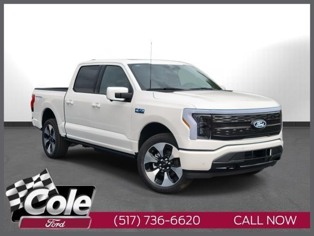 new 2025 Ford F-150 Lightning car, priced at $81,842