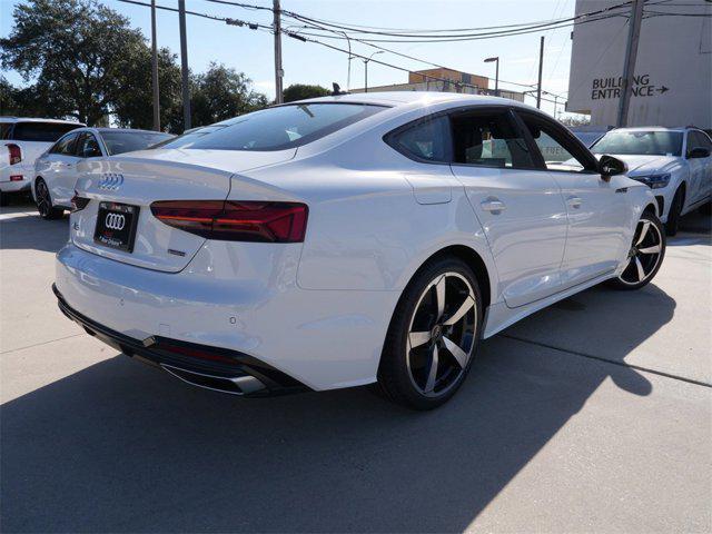 new 2025 Audi A5 Sportback car, priced at $52,922