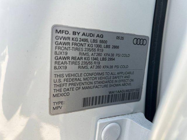 new 2025 Audi Q5 car, priced at $55,281