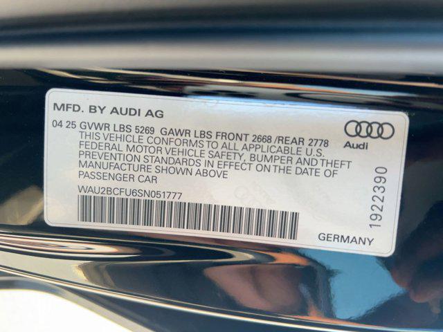 new 2025 Audi A5 car, priced at $51,641