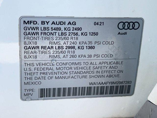 used 2021 Audi Q5 car, priced at $24,498