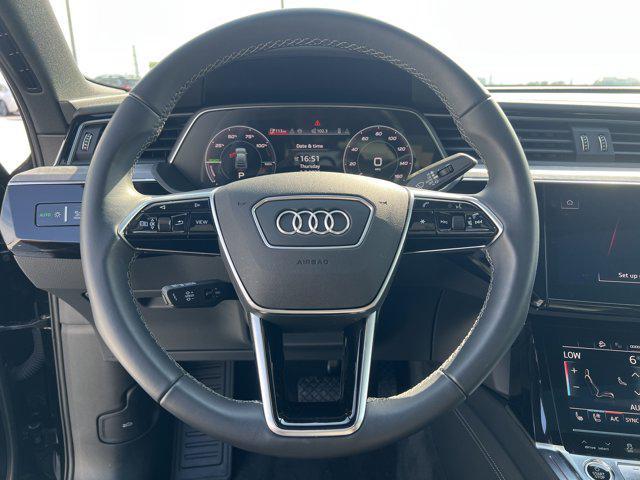 used 2024 Audi Q8 e-tron car, priced at $56,999