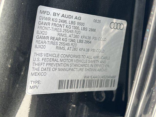 new 2025 Audi Q5 Sportback car, priced at $61,621