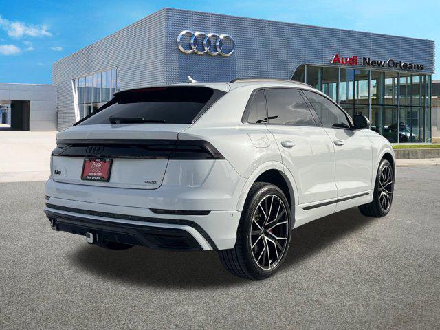 used 2021 Audi Q8 car, priced at $44,999
