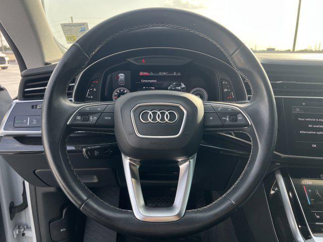 used 2021 Audi Q8 car, priced at $44,999