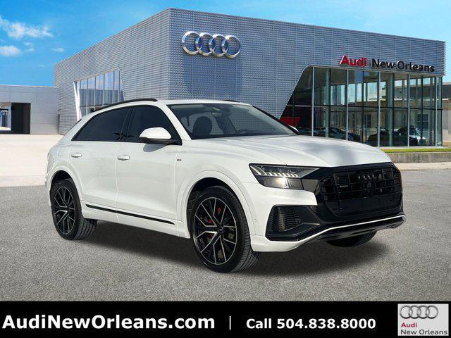 used 2021 Audi Q8 car, priced at $44,999