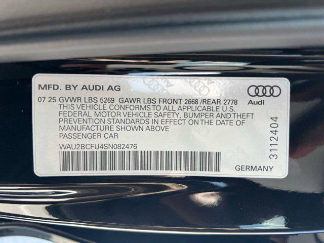 new 2025 Audi A5 car, priced at $52,961