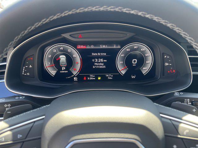 new 2025 Audi Q8 car, priced at $78,292
