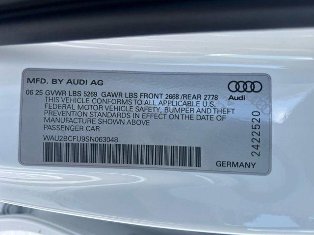 new 2025 Audi A5 car, priced at $50,811