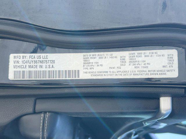 used 2022 Jeep Grand Cherokee 4xe car, priced at $25,998