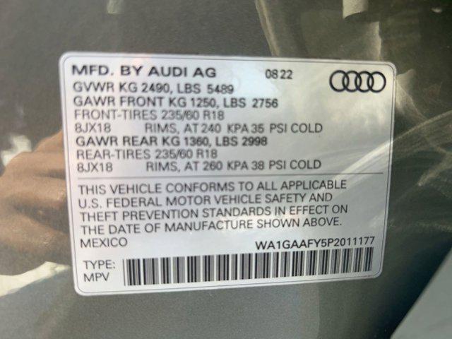 used 2023 Audi Q5 car, priced at $31,496