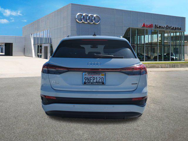 used 2024 Audi Q4 e-tron car, priced at $41,997