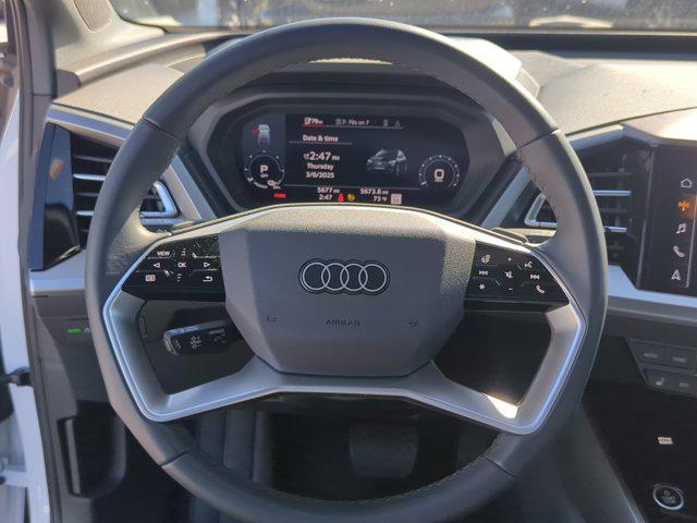 used 2024 Audi Q4 e-tron car, priced at $41,997