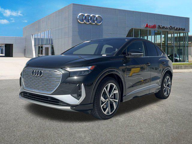 new 2025 Audi Q4 e-tron Sportback car, priced at $57,183