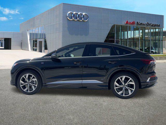 new 2025 Audi Q4 e-tron Sportback car, priced at $57,183