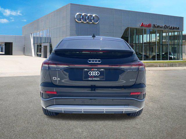 new 2025 Audi Q4 e-tron Sportback car, priced at $57,183
