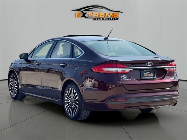 used 2017 Ford Fusion car, priced at $11,495