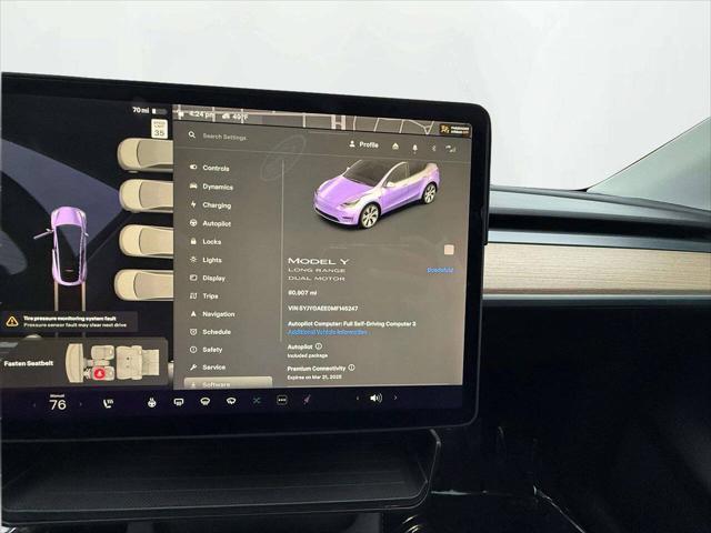 used 2021 Tesla Model Y car, priced at $27,995