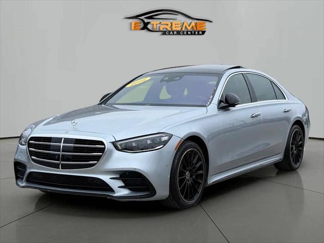 used 2022 Mercedes-Benz S-Class car, priced at $59,995