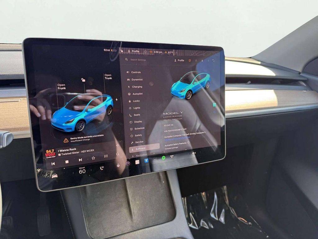 used 2022 Tesla Model Y car, priced at $21,500