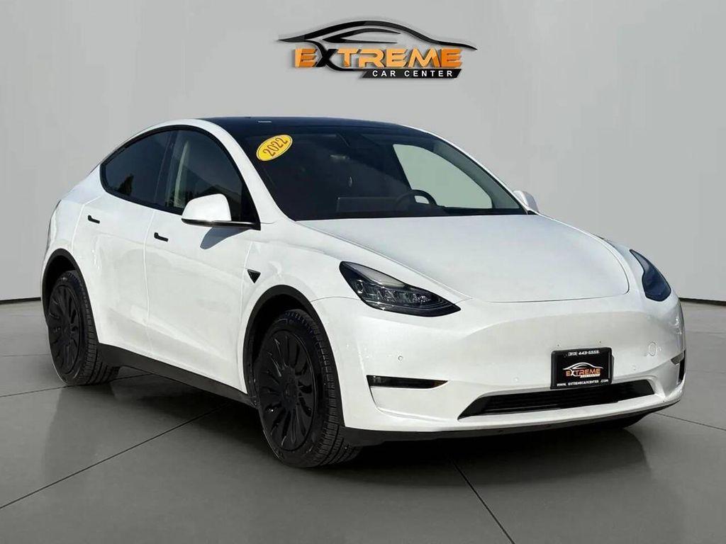 used 2022 Tesla Model Y car, priced at $21,500