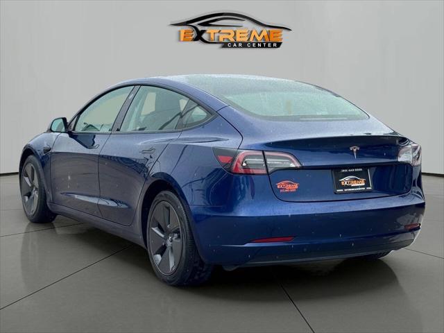 used 2022 Tesla Model 3 car, priced at $18,995