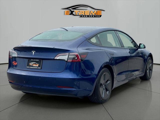 used 2022 Tesla Model 3 car, priced at $18,995