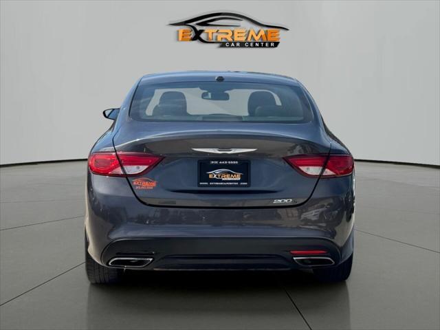 used 2015 Chrysler 200 car, priced at $10,995