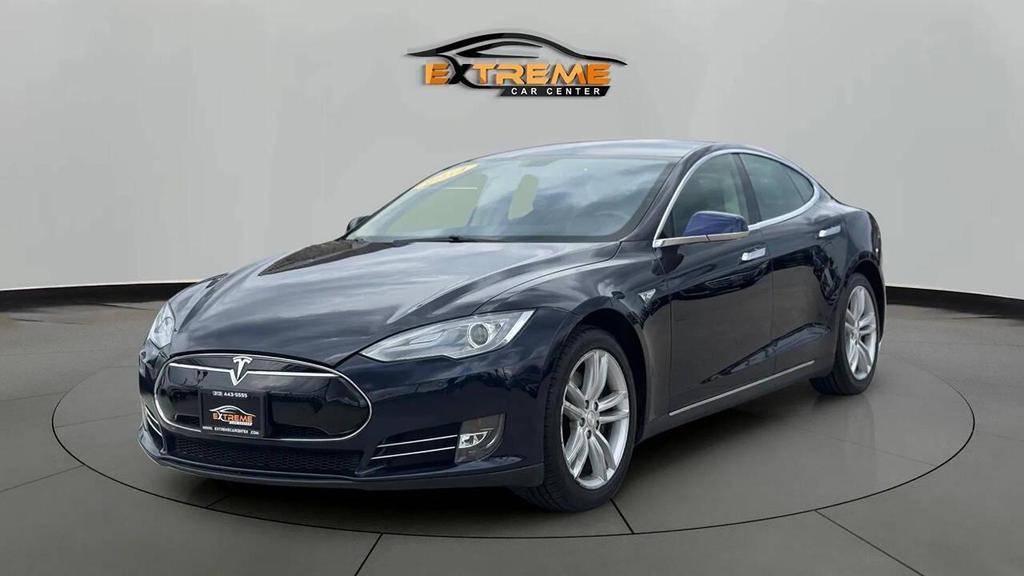 used 2014 Tesla Model S car, priced at $11,995