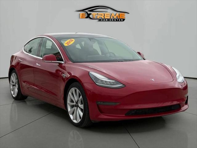 used 2018 Tesla Model 3 car, priced at $19,995