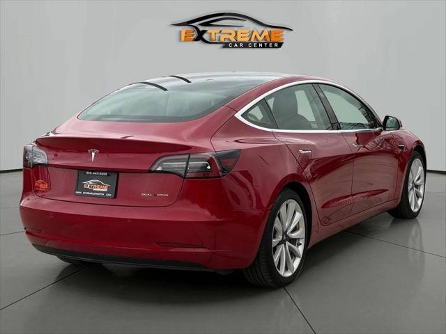 used 2018 Tesla Model 3 car, priced at $19,995