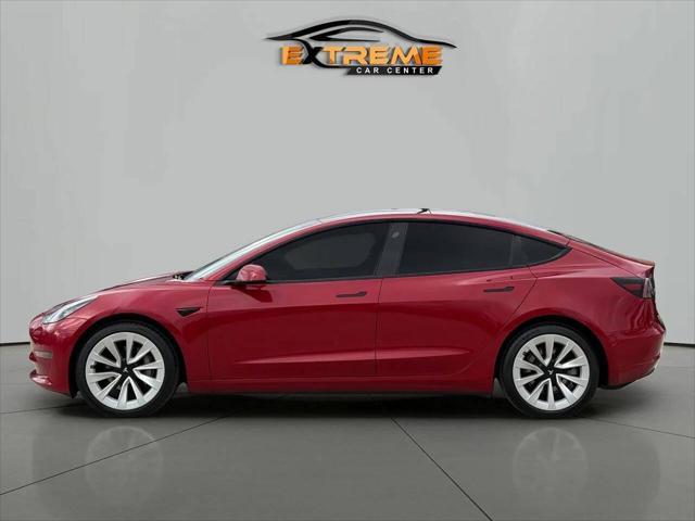 used 2022 Tesla Model 3 car, priced at $20,995