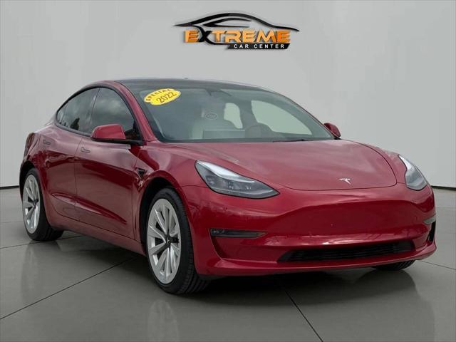 used 2022 Tesla Model 3 car, priced at $20,995