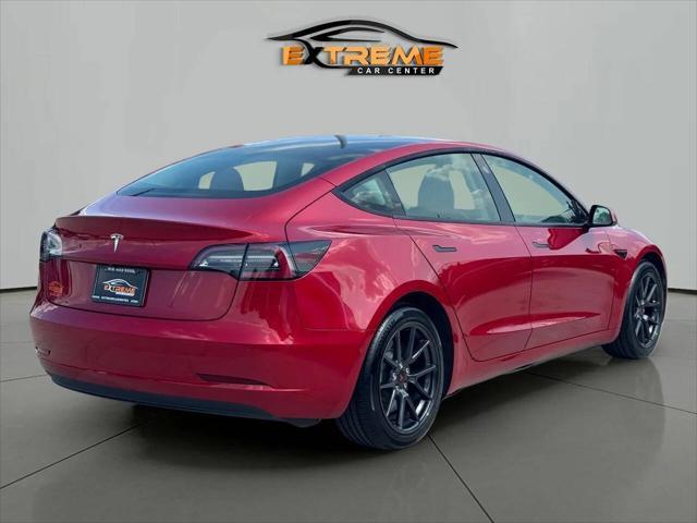 used 2022 Tesla Model 3 car, priced at $17,495