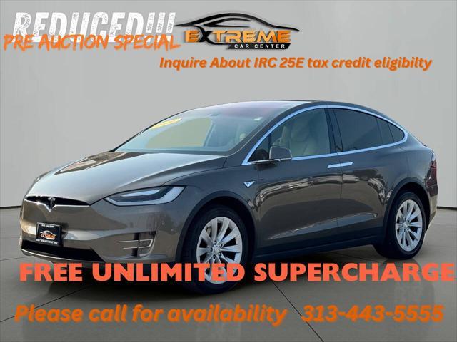 used 2016 Tesla Model X car, priced at $27,995