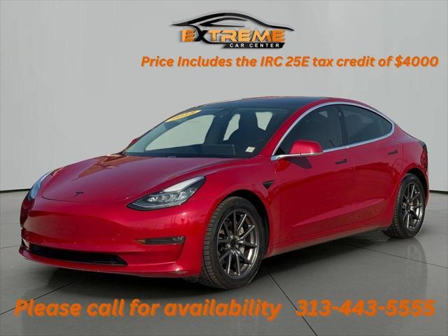 used 2018 Tesla Model 3 car, priced at $19,995