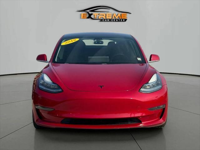 used 2018 Tesla Model 3 car, priced at $19,995