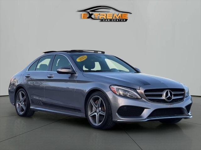 used 2015 Mercedes-Benz C-Class car, priced at $15,995