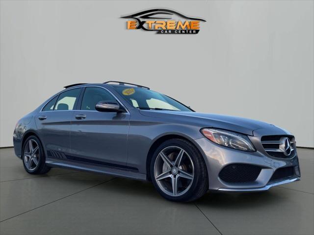 used 2015 Mercedes-Benz C-Class car, priced at $15,995