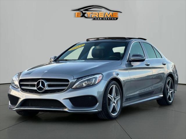 used 2015 Mercedes-Benz C-Class car, priced at $15,995