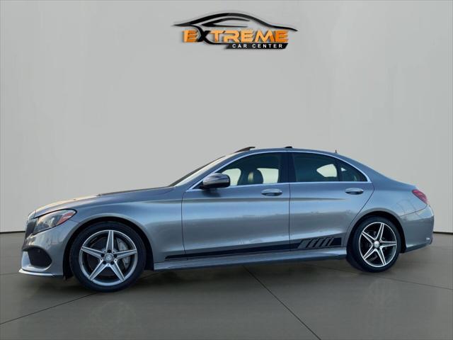 used 2015 Mercedes-Benz C-Class car, priced at $15,995