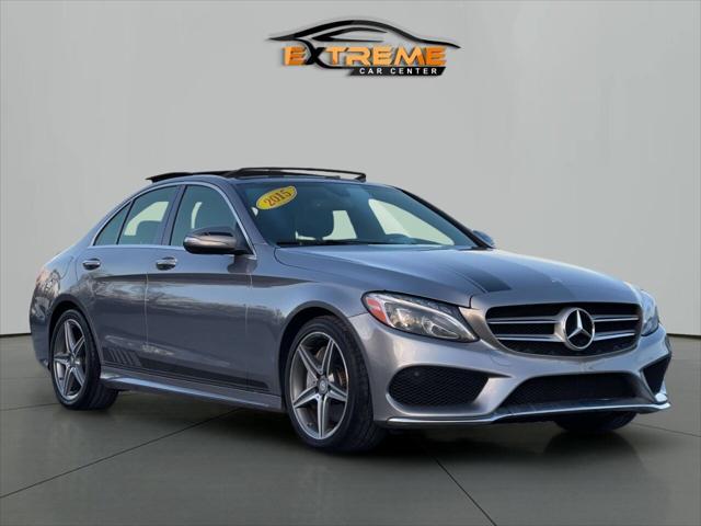 used 2015 Mercedes-Benz C-Class car, priced at $15,995