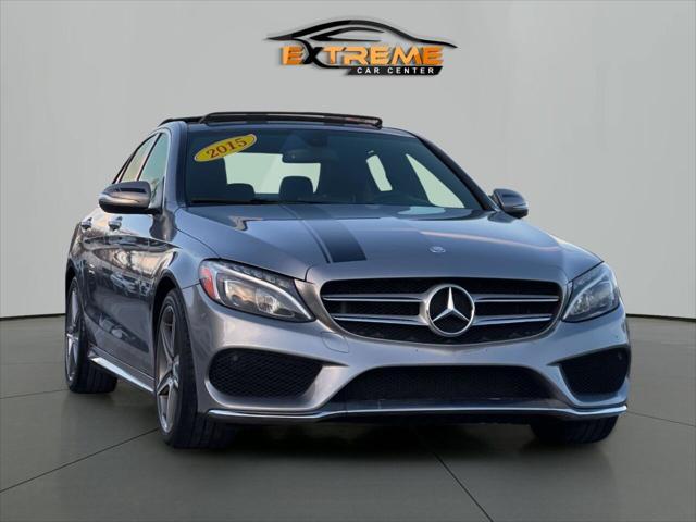 used 2015 Mercedes-Benz C-Class car, priced at $15,995