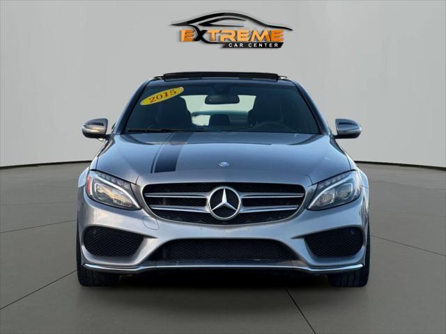 used 2015 Mercedes-Benz C-Class car, priced at $15,995